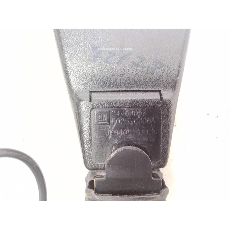 ANCLAJE CINTURON DEL IZQ OPEL ZAFIRA A Limusina (T98) |Desguaces La Cabaña