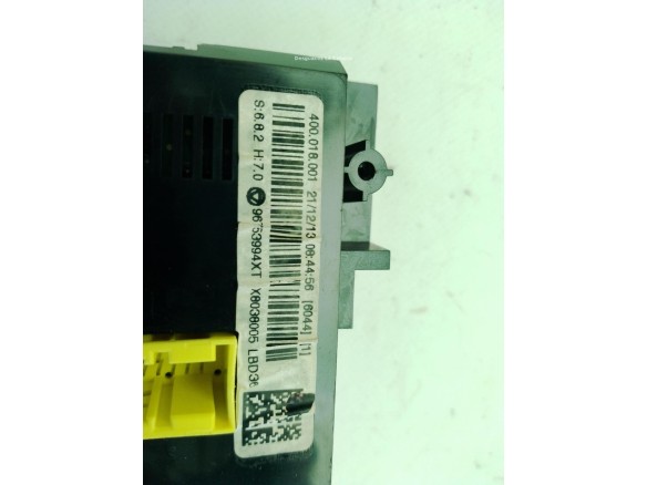 6452W7, 96753994XT MANDO CLIMA CITROEN C3 II|Desguaces La Cabaña