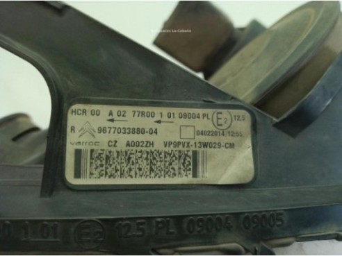 1606931480, 9677033880 FARO DERECHO CITROEN C3 II|Desguaces La Cabaña
