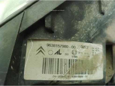 6208J7, 9638157980 FARO IZQUIERDO CITROEN XSARA (N1)|Desguaces La Cabaña