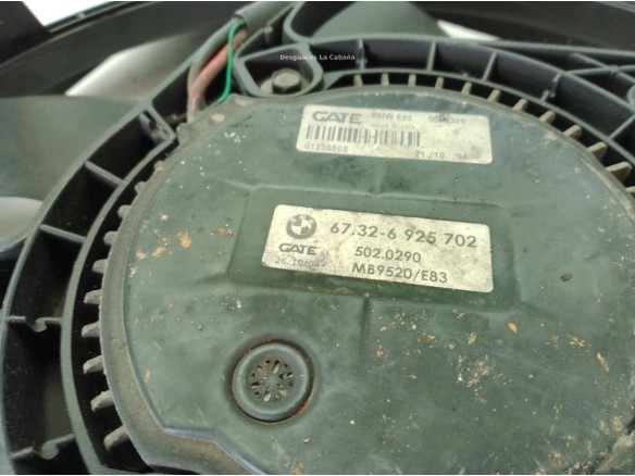 17113452509 ELECTROVENTILADOR BMW X3 (E83)|Desguaces La Cabaña