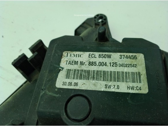 A1645000393 ELECTROVENTILADOR MERCEDES BENZ CLASE M (W164)|Desguaces La Cabaña