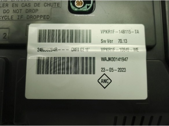 248098284R CUADRO INSTRUMENTOS RENAULT MEGANE IV (B9A/M_)|Desguaces La Cabaña