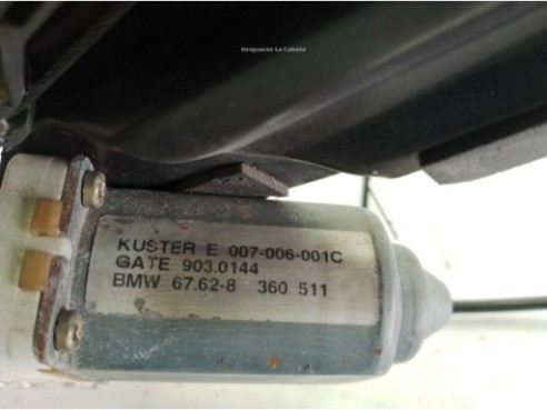 51348159834, 8360511 ELEVALUNAS PUERTA LAT TRA DER BMW 5 (E39)|Desguaces La Cabaña