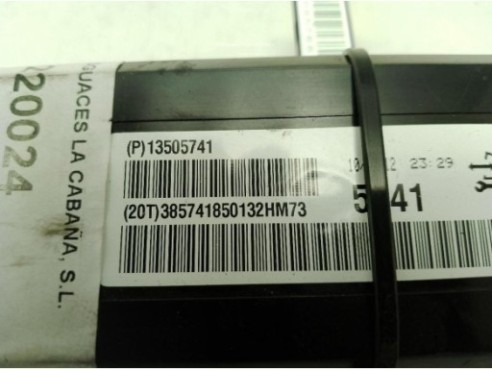 13505741 CENTRALITA MOTOR OPEL INSIGNIA A (G09)|Desguaces La Cabaña