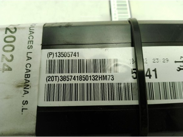 13505741 CENTRALITA MOTOR OPEL INSIGNIA A (G09)|Desguaces La Cabaña
