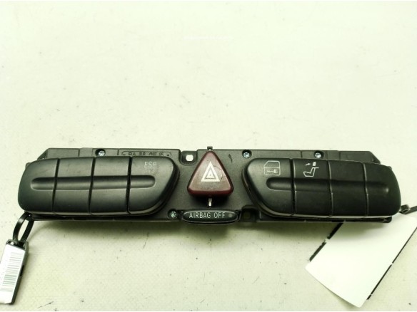 2038203710, INTERRUPTOR WARNING MERCEDES BENZ CLASE C (W203)|Desguaces La Cabaña