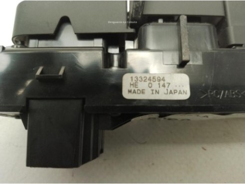 INTERRUPTOR WARNING OPEL INSIGNIA A (G09)|Desguaces La Cabaña