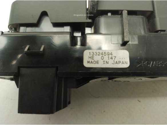 INTERRUPTOR WARNING OPEL INSIGNIA A (G09)|Desguaces La Cabaña