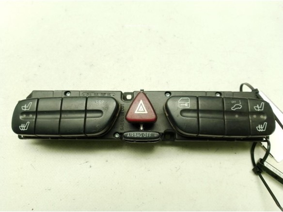 2038217658, INTERRUPTOR WARNING MERCEDES BENZ CLASE C Coupé (CL203)|Desguaces La Cabaña