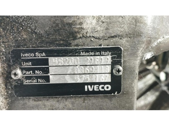 8869118 CAJA CAMBIOS IVECO DAILY III Caja/Chasis|Desguaces La Cabaña