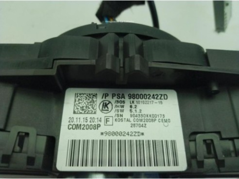 98000242ZD MANDO COMPLETO CITROEN C4 II (B7)|Desguaces La Cabaña
