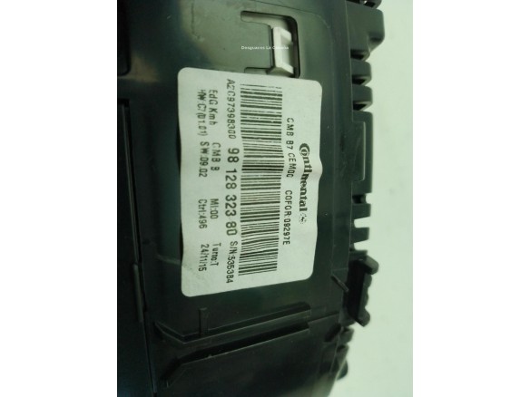 9812833580 CUADRO INSTRUMENTOS CITROEN C4 II (B7)|Desguaces La Cabaña