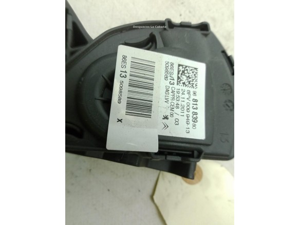 9681383980 POTENCIOMETRO ACELERADOR CITROEN C3 II|Desguaces La Cabaña