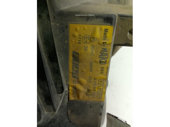 0000051805935 FARO IZQUIERDO FIAT DOBLO Cargo (223_)|Desguaces La Cabaña