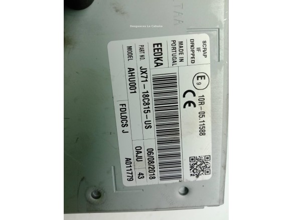  JX7118C815US MODULO RADIO FORD FOCUS IV (HN)|Desguaces La Cabaña