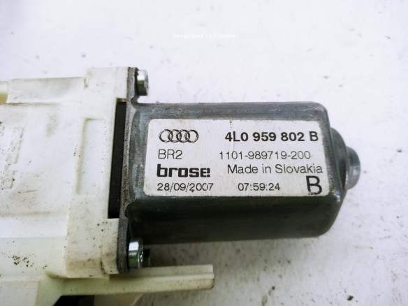 4L0959802B ELEVALUNAS PUERTA LAT DEL DER AUDI Q7 (4LB) |Desguaces La Cabaña