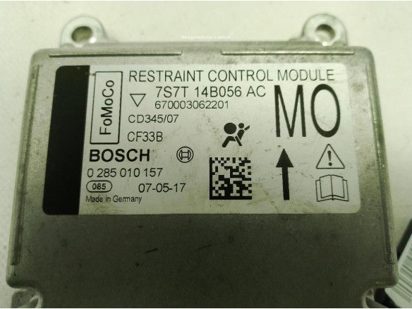 7S7T14B056AC, CENTRALITA AIRBAG FORD MONDEO IV (BA7)|Desguaces La Cabaña