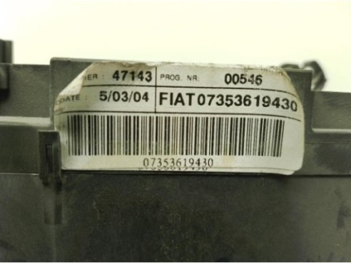 07353619430, MANDO COMPLETO FIAT IDEA (350_)|Desguaces La Cabaña