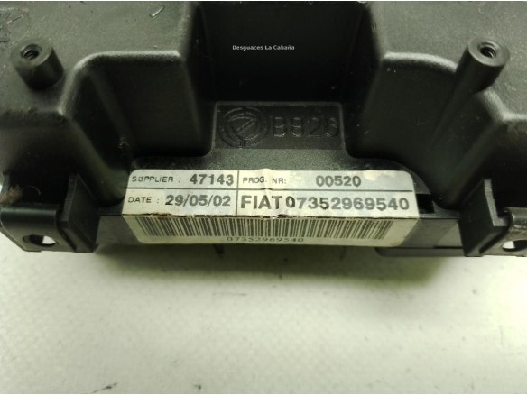 07352969540, MANDO COMPLETO FIAT STILO (192_)|Desguaces La Cabaña
