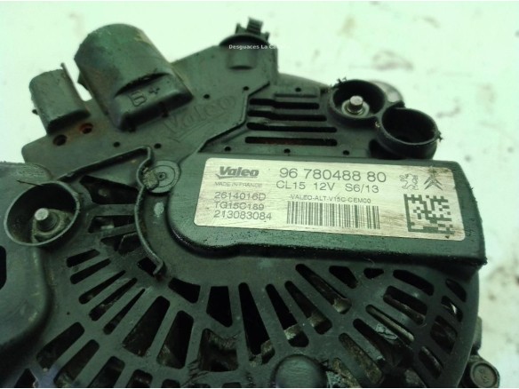 9803750980 ALTERNADOR CITROEN JUMPY Furgón|Desguaces La Cabaña