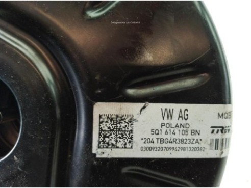 5Q1614106M REP SERVOFRENO AUDI A3 (8V1, 8VK)|Desguaces La Cabaña