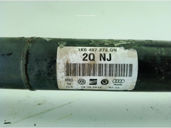 1K0407272 PALIER DEL DER AUDI A3 (8V1, 8VK)|Desguaces La Cabaña