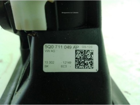 5Q0711049BL PALANCA CAMBIOS AUDI A3 (8V1, 8VK)|Desguaces La Cabaña