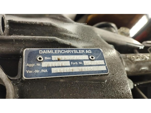  711616 CAJA CAMBIOS VW LT 28-46 II Furgón (2DA, 2DD, 2DH)|Desguaces La Cabaña