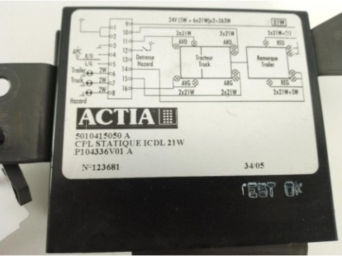 5010415050A MODULO ELECTRONICO RENAULT Midlum|Desguaces La Cabaña