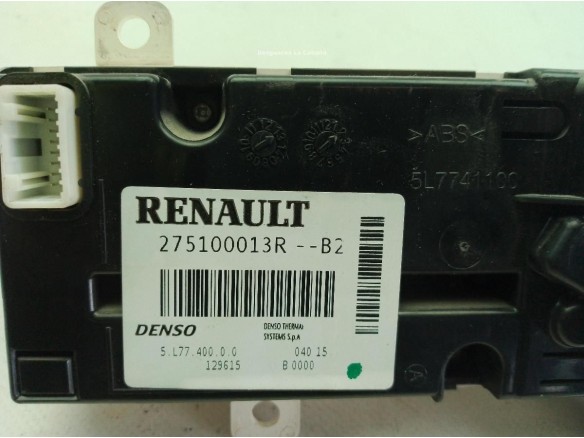 275107490R, 275100013R MANDO CLIMA RENAULT MASTER III Furgón (FV)|Desguaces La Cabaña