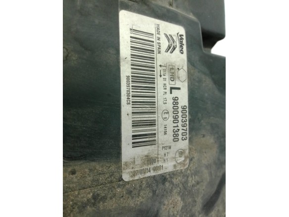9800901380 FARO IZQUIERDO CITROEN C4 CACTUS|Desguaces La Cabaña