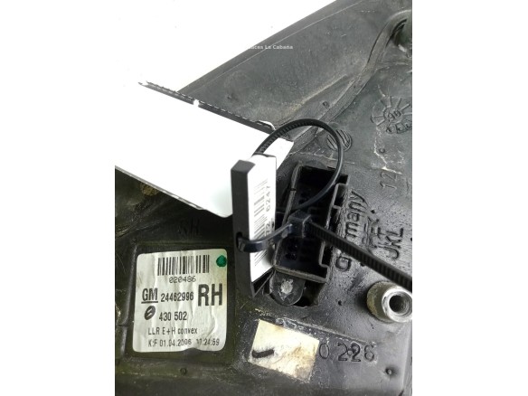 13253337 ESPEJO DER OPEL ASTRA H (A04)|Desguaces La Cabaña