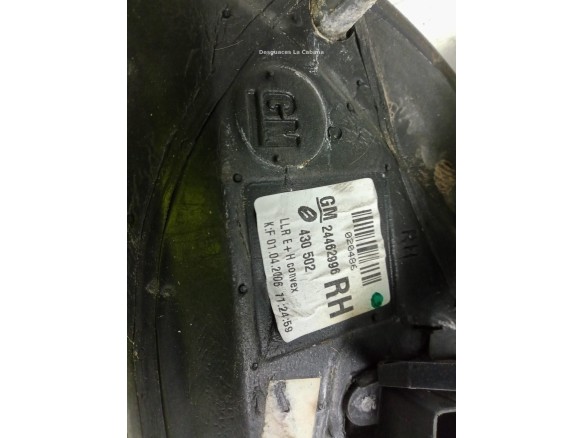 13253337 ESPEJO DER OPEL ASTRA H (A04)|Desguaces La Cabaña