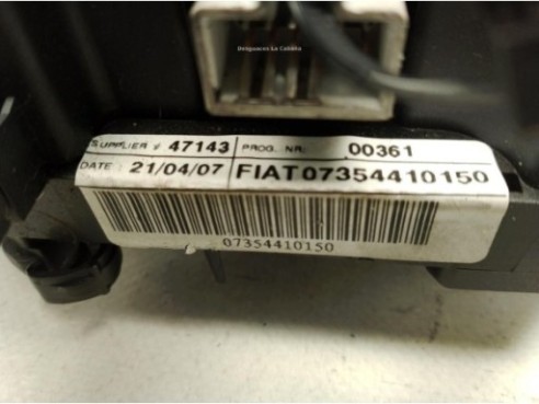 07354410150, MANDO COMPLETO FIAT BRAVO II (198_)|Desguaces La Cabaña
