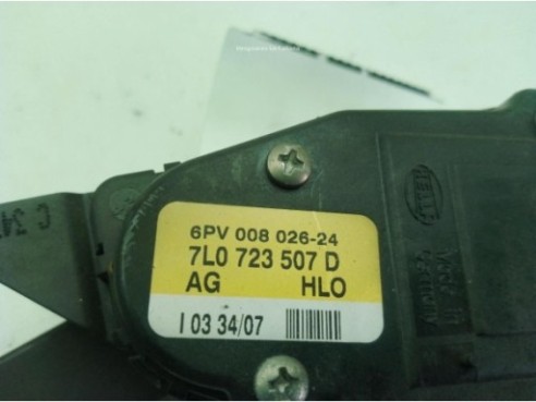 7L0723507D, 6PV00802624 POTENCIOMETRO ACELERADOR AUDI Q7 (4LB)|Desguaces La Cabaña
