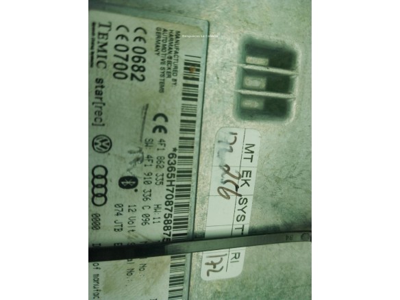 4F1862335 MODULO ELECTRONICO AUDI Q7 (4LB)|Desguaces La Cabaña