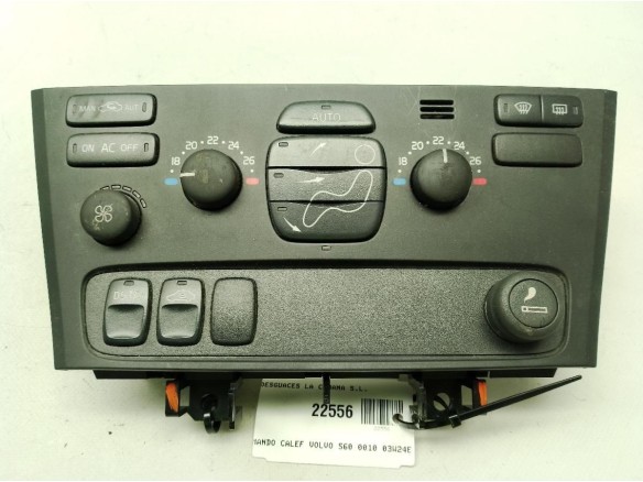 03W24E, MANDO CALEFACCION VOLVO S60 I (384)|Desguaces La Cabaña