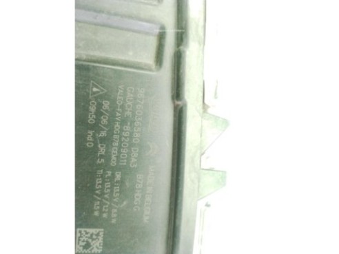 9676036580 PILOTO LUZ DIURNA IZQ CITROEN C4 Grand Picasso II|Desguaces La Cabaña