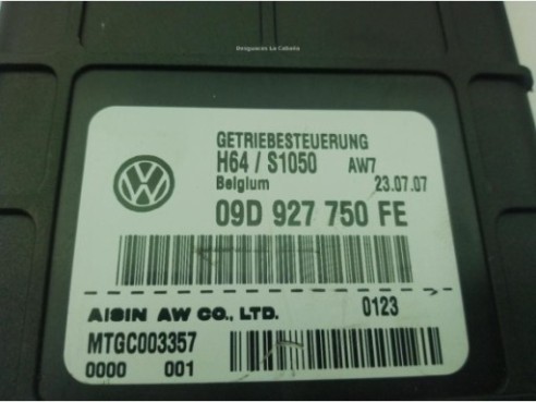 09D927750FE MODULO ELECTRONICO AUDI Q7 (4LB)|Desguaces La Cabaña
