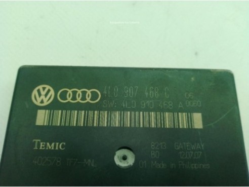 4L0907468C MODULO ELECTRONICO AUDI Q7 (4LB)|Desguaces La Cabaña