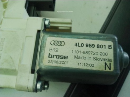 4L0839461C, 4L0959801B ELEVALUNAS PUERTA LAT TRA IZQ AUDI Q7 (4LB)|Desguaces La Cabaña