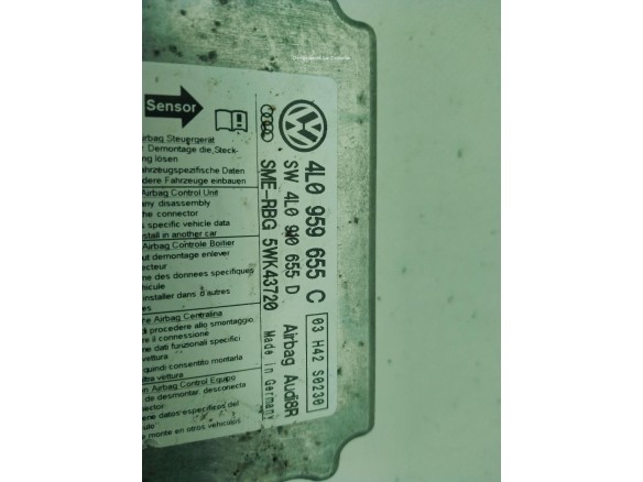 4L0910655C 002 CENTRALITA AIRBAG AUDI Q7 (4LB)|Desguaces La Cabaña