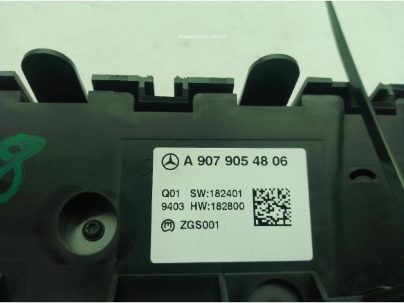 A9079054806 MANDO CLIMA MERCEDES BENZ SPRINTER 3,5-t Furgón (907, 910)|Desguaces La Cabaña
