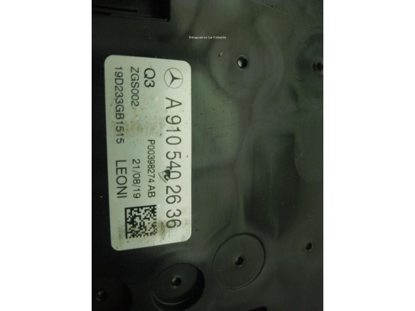 A9105402636 BORNE BATERIA POSITIVO MERCEDES BENZ SPRINTER 3,5-t Furgón (907, 910)|Desguaces La Cabaña