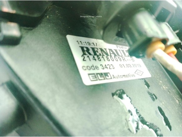 214818009R ELECTROVENTILADOR RENAULT CAPTUR (J5_, H5_)|Desguaces La Cabaña