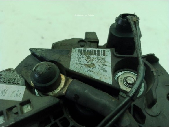  06F903023F ALTERNADOR VW GOLF V (1K1)|Desguaces La Cabaña