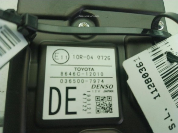 8646C12010 MODULO ELECTRONICO TOYOTA COROLLA Ranchera familiar (_E21_)|Desguaces La Cabaña