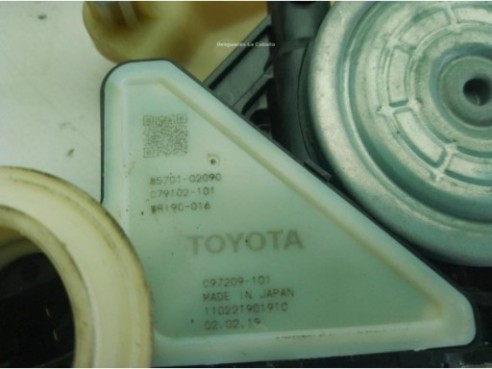 6984012561, 6984002681 ELEVALUNAS PUERTA LAT TRA IZQ TOYOTA COROLLA Ranchera familiar (_E21_)|Desguaces La Cabaña