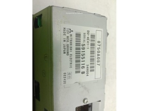 8750A087,57125003A, DISPLAY MITSUBISHI GRANDIS (NA_W)|Desguaces La Cabaña